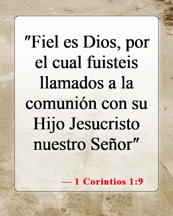 Versículos de la Biblia sobre el llamado de Dios (1 Corintios 1:9)