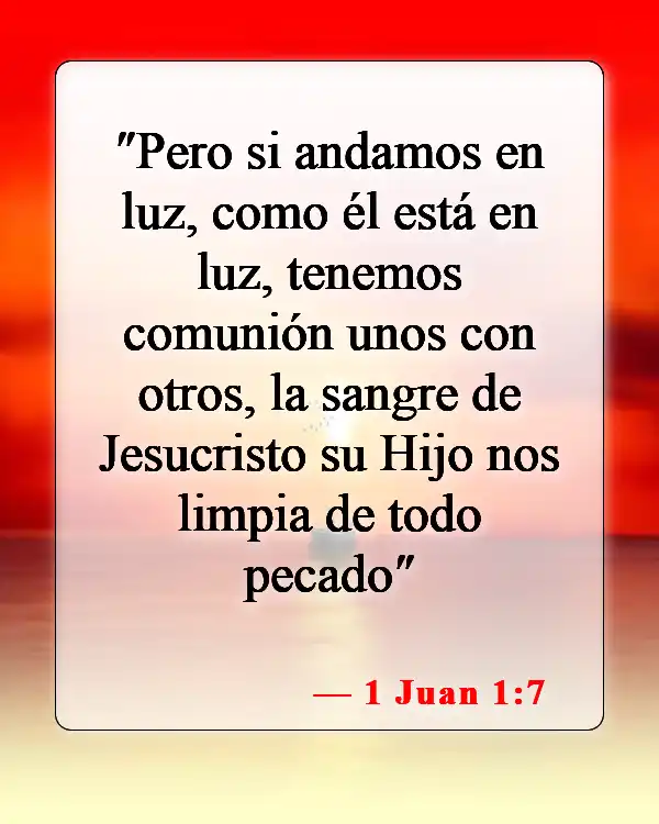 Versículos de la Biblia sobre unirse a la iglesia local (1 Juan 1:7)