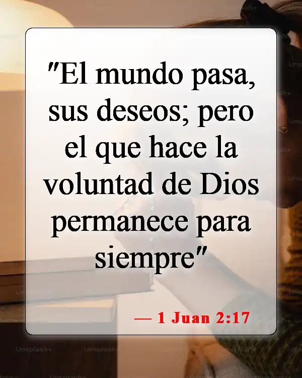 Versículos bíblicos sobre la fe y las obras (1 Juan 2:17)