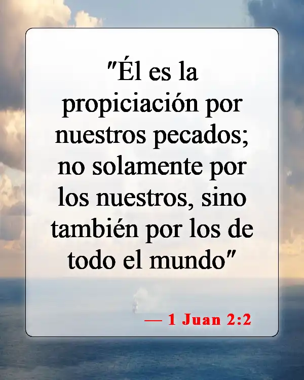 Versículos bíblicos sobre la muerte de Jesús (1 Juan 2:2)