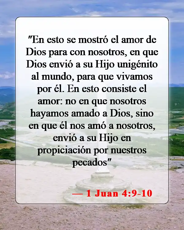 Versículos bíblicos sobre los bebés que van al cielo (1 Juan 4:9-10)