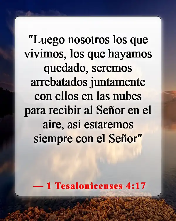 Versículos de la Biblia sobre los cuerpos glorificados (1 Tesalonicenses 4:17)