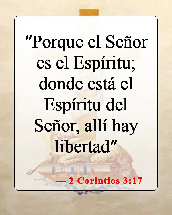 Versículos de la Biblia sobre la mala suerte (2 Corintios 3:17)