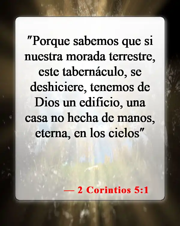 Versículos de la Biblia sobre los cuerpos glorificados (2 Corintios 5:1)