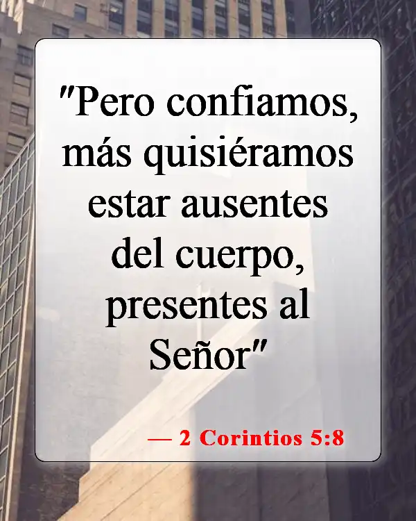 Versículos bíblicos sobre los bebés que van al cielo (2 Corintios 5:8)