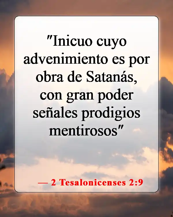 Versículos de la Biblia sobre la caza de fantasmas (2 Tesalonicenses 2:9)