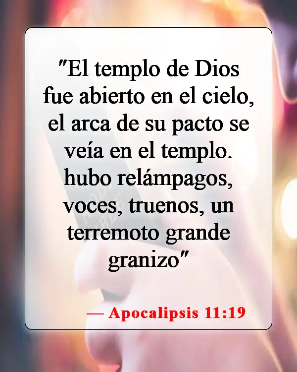 Versículos de la Biblia sobre el Arca de la Alianza (Apocalipsis 11:19)