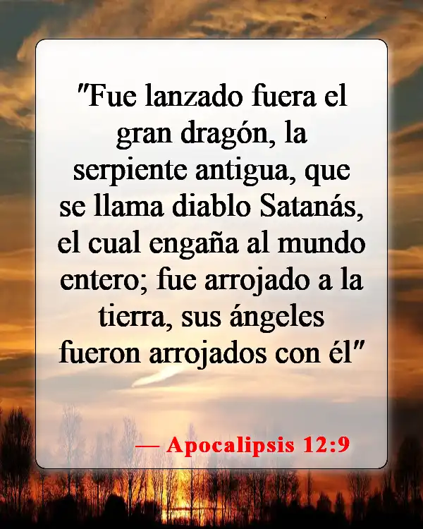 Versículos de la Biblia sobre el Fin de los Tiempos (Apocalipsis 12:9)