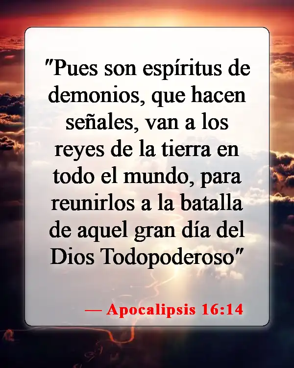 Versículos bíblicos sobre demonios (Apocalipsis 16:14)