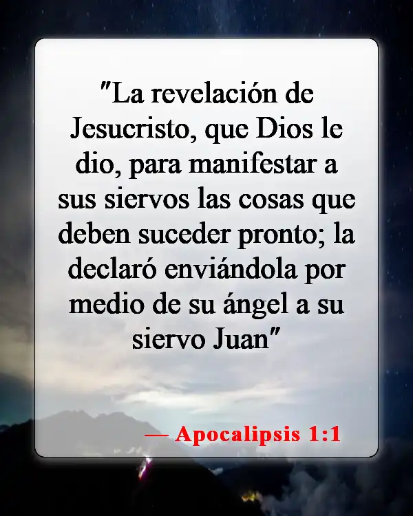 Versículos de la Biblia sobre ángeles (Apocalipsis 1:1)