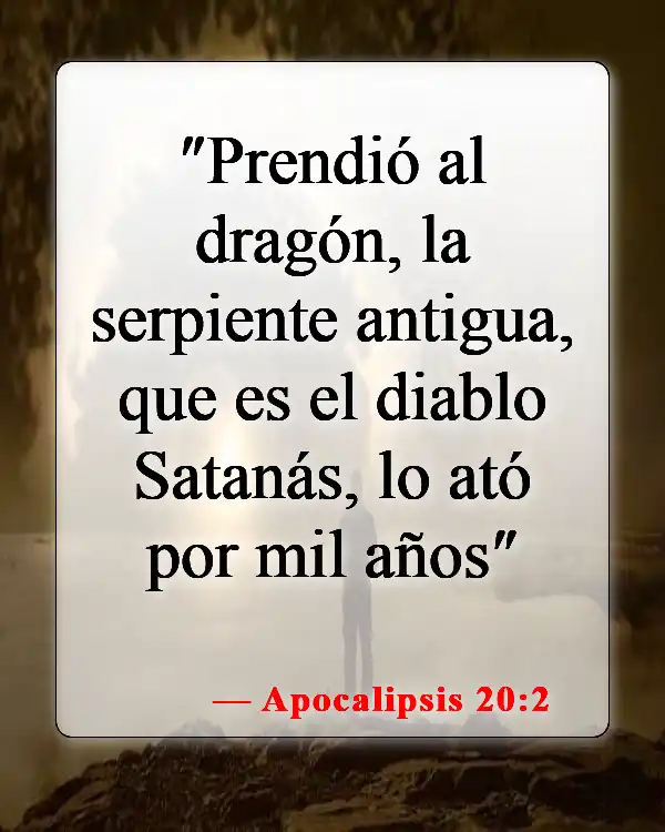 Versículos de la Biblia sobre el Anticristo (Apocalipsis 20:2)