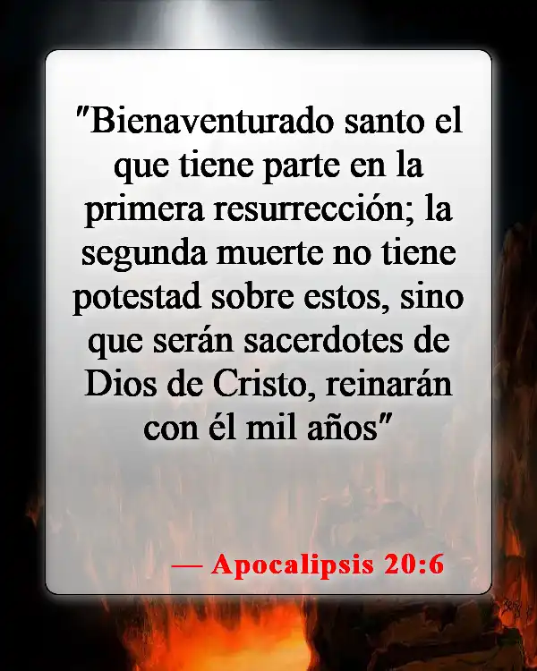 Versículos de la Biblia sobre el Anticristo (Apocalipsis 20:6)