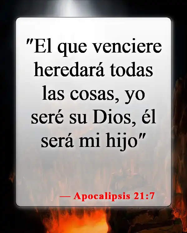Versículos de la Biblia sobre los hijos de Dios (Apocalipsis 21:7)