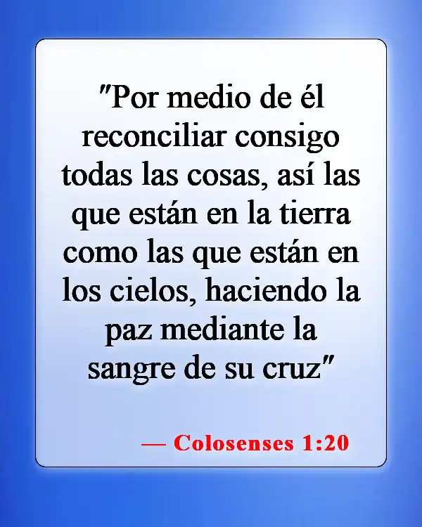 Versículos bíblicos sobre venir a Jesús (Colosenses 1:20)