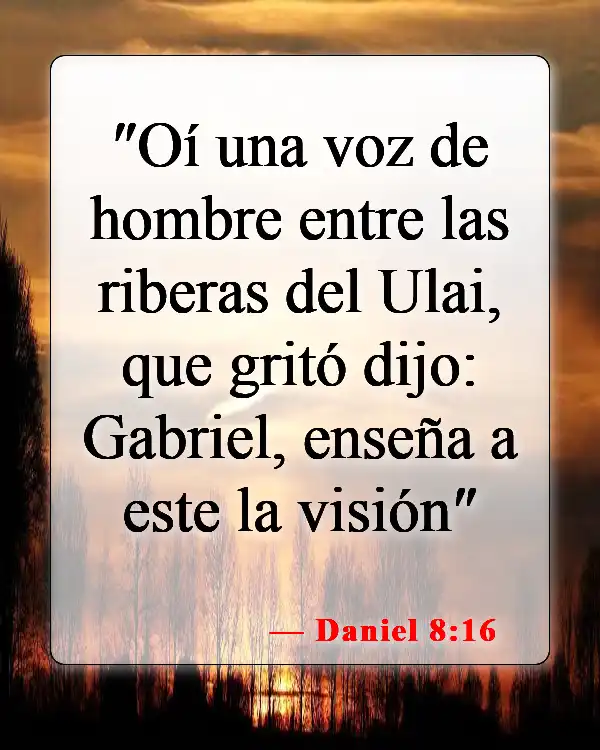 Versículos de la Biblia sobre ángeles (Daniel 8:16)