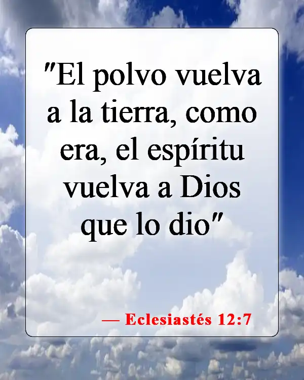 Versículos bíblicos sobre bebés yendo al cielo (Eclesiastés 12:7)