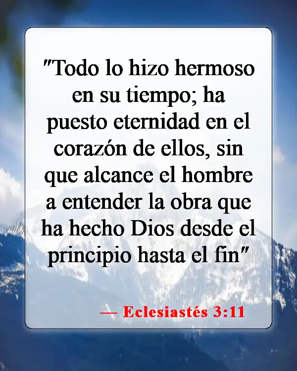 Versículos bíblicos sobre el hombre (Eclesiastés 3:11)
