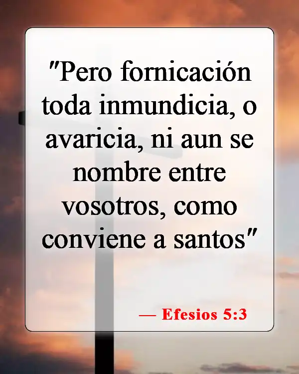 Versículos de la Biblia sobre el adulterio (Efesios 5:3)