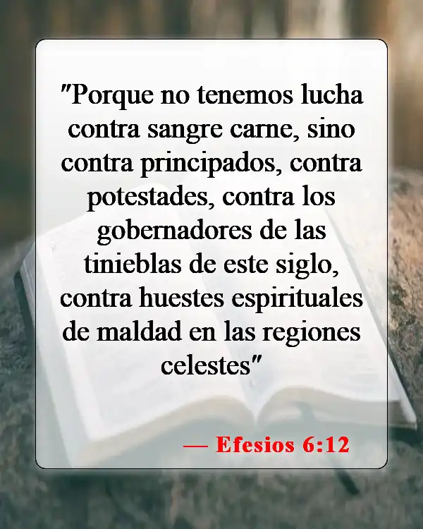 Versículos bíblicos sobre demonios (Efesios 6:12)