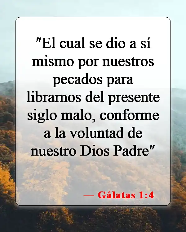 Versículos bíblicos sobre la expiación (Gálatas 1:4)