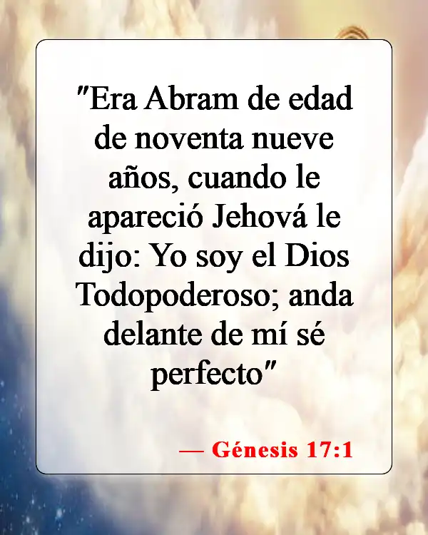 Versículos de la Biblia sobre Abraham (Génesis 17:1)
