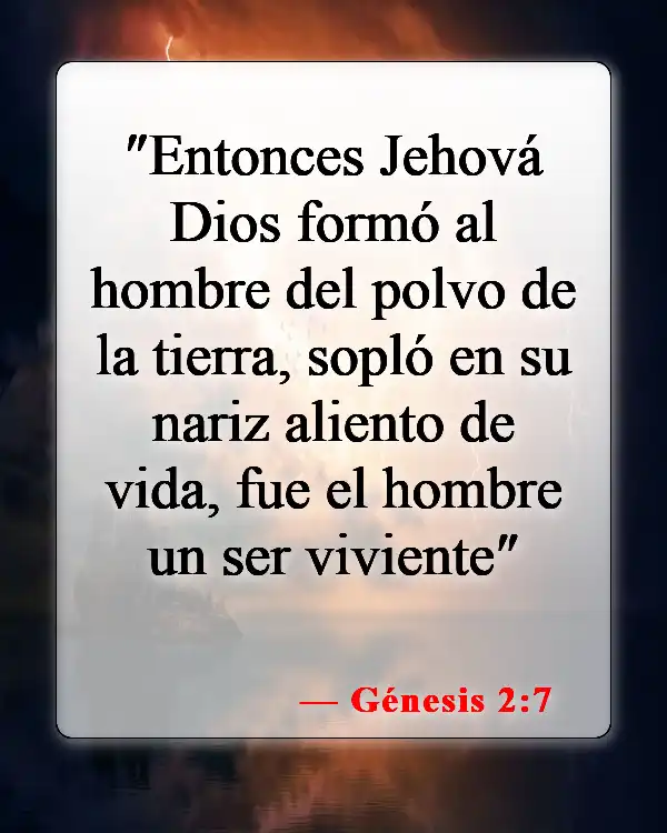 Versículos bíblicos sobre el hombre (Génesis 2:7)