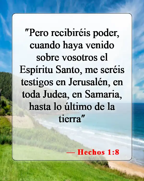 Versículos bíblicos sobre los dones de Dios (Hechos 1:8)