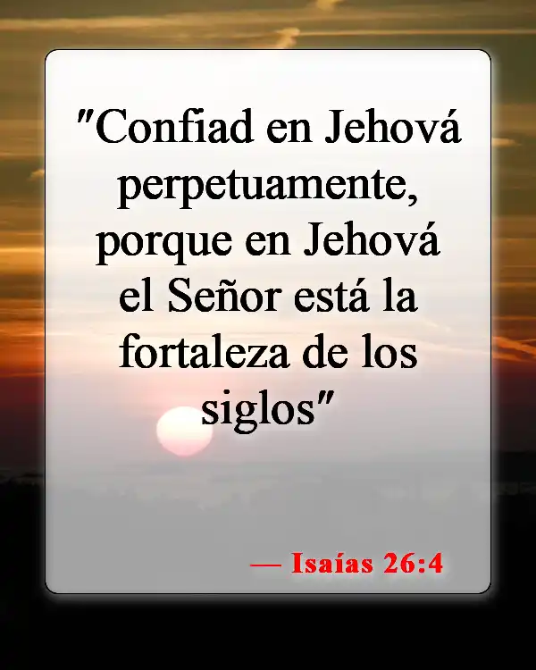 Versículos de la Biblia sobre Jehová (Isaías 26:4)