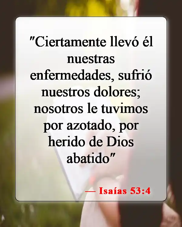 Versículos bíblicos sobre la aflicción (Isaías 53:4)