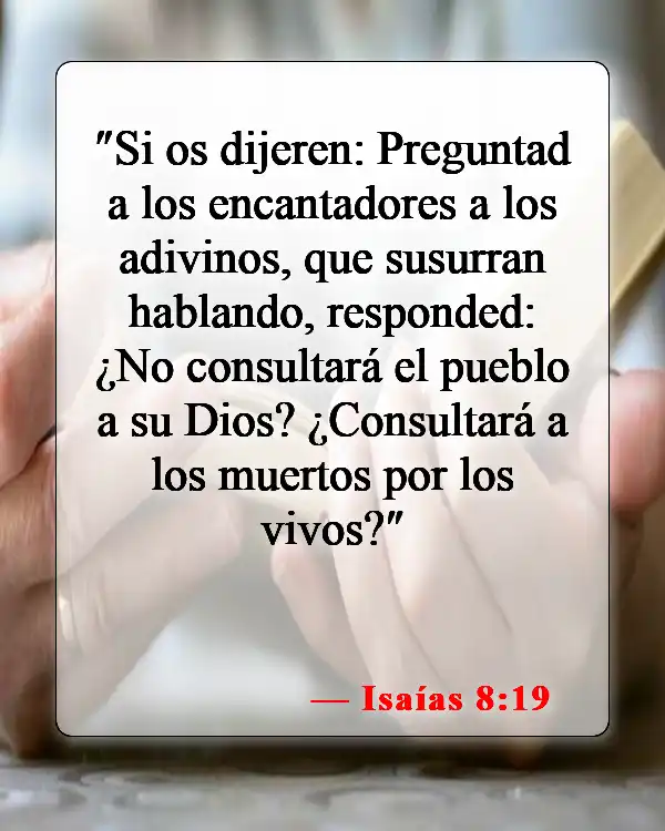 Versículos de la Biblia sobre la caza de fantasmas (Isaías 8:19)