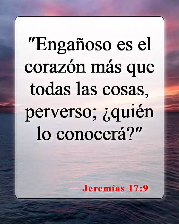 Versículos bíblicos sobre el hombre (Jeremías 17:9)