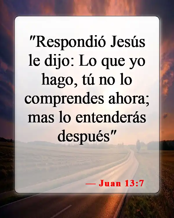 Versículos de la Biblia sobre el lavado de pies (Juan 13:7)