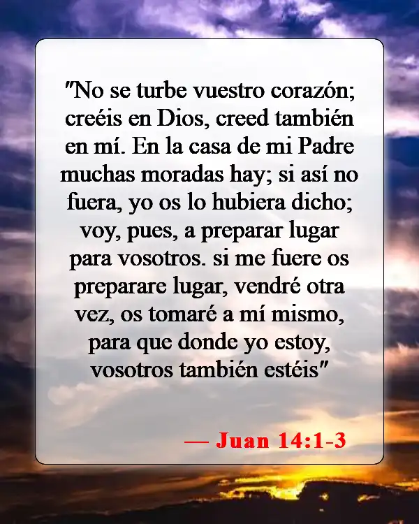 Versículos de la Biblia sobre la salvación eterna (Juan 14:1-3)