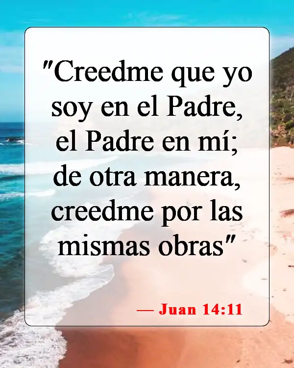 Versículos de la Biblia sobre Jesucristo (Juan 14:11)