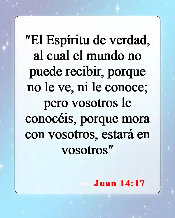 Versículos bíblicos sobre los dones de Dios (Juan 14:17)