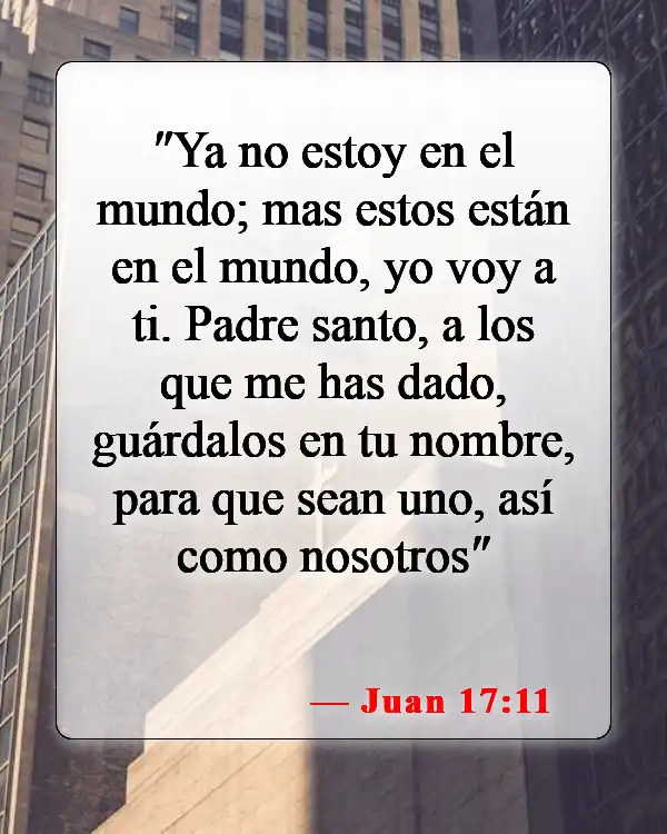 Versículos de la Biblia sobre los hijos de Dios (Juan 17:11)