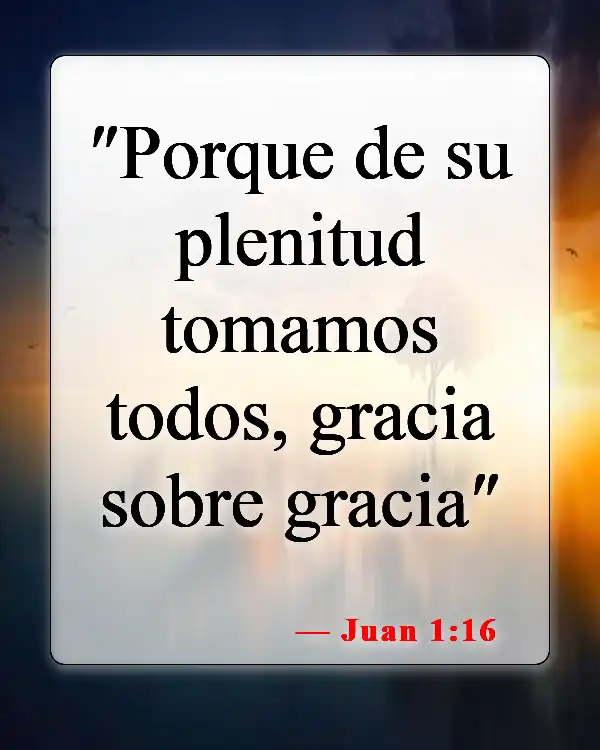 Versículos bíblicos sobre la abundancia (Juan 1:16)