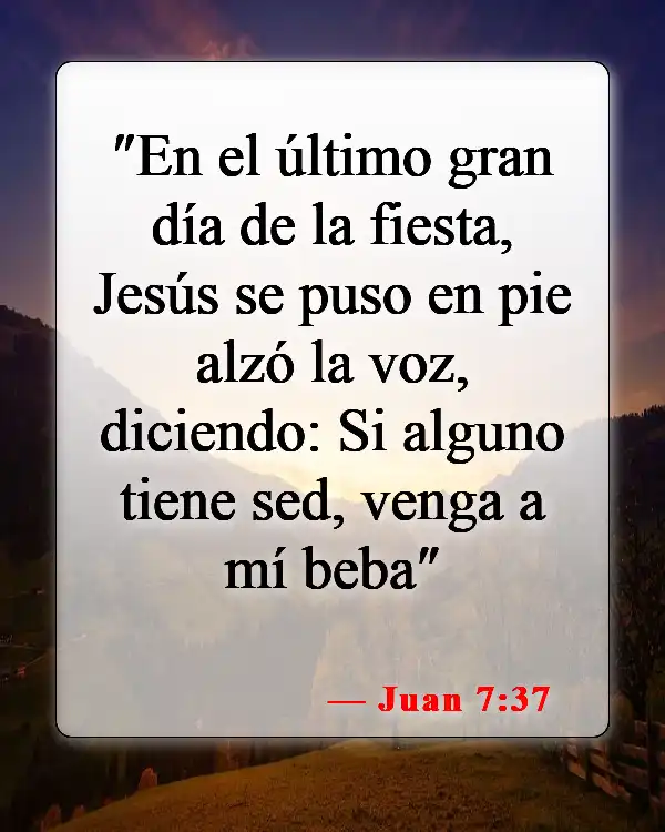 Versículos bíblicos sobre venir a Jesús (Juan 7:37)