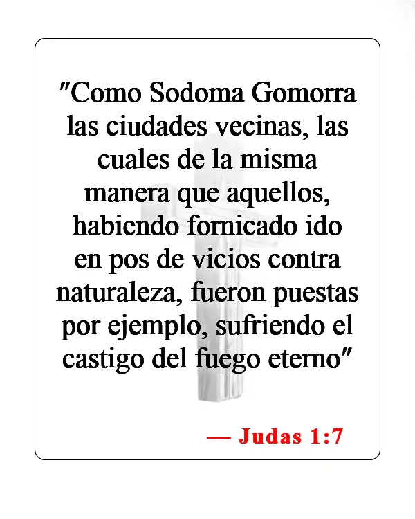 Versículos bíblicos sobre el adulterio en la iglesia (Judas 1:7)