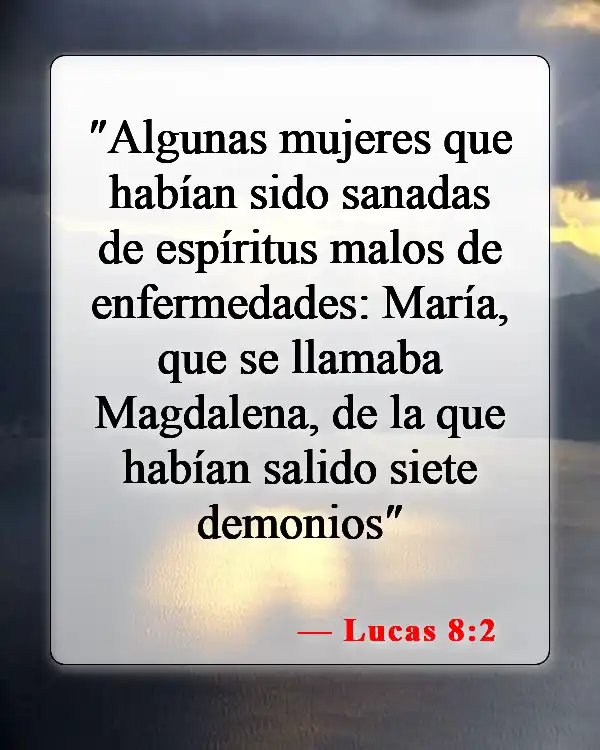Versículos bíblicos sobre demonios (Lucas 8:2)