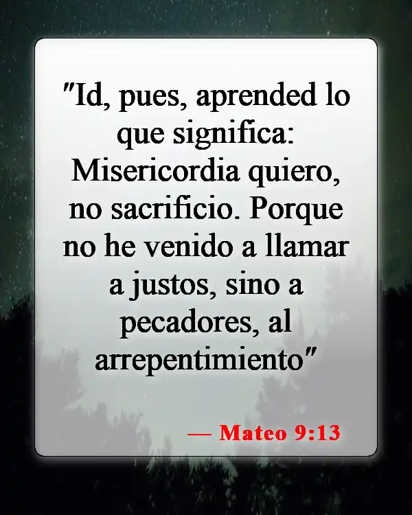 Versículos bíblicos sobre venir a Jesús (Mateo 9:13)