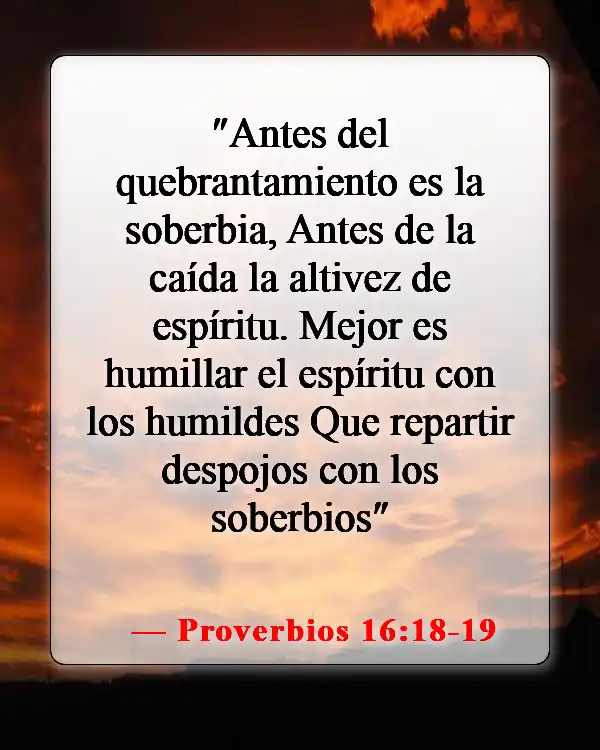 Versículos bíblicos sobre elegir a tus amigos con cuidado (Proverbios 16:18-19)