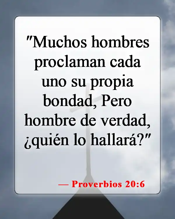 Versículos de la Biblia sobre los mejores amigos (Proverbios 20:6)