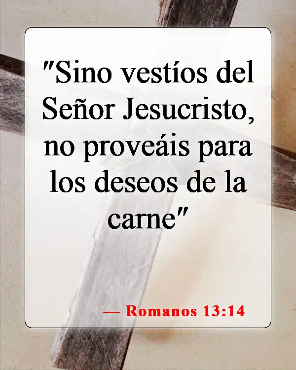 Versículos bíblicos sobre ser ejemplo para los demás (Romanos 13:14)