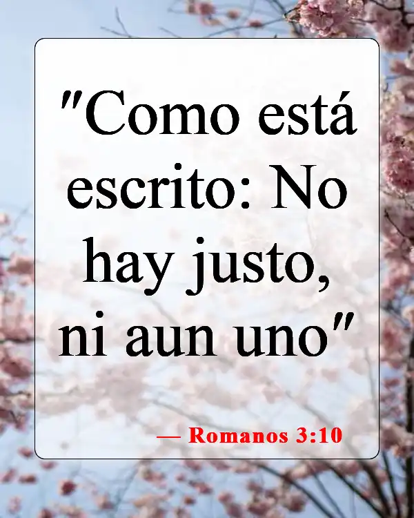Versículos de la Biblia sobre esposos y esposas en el cielo (Romanos 3:10)