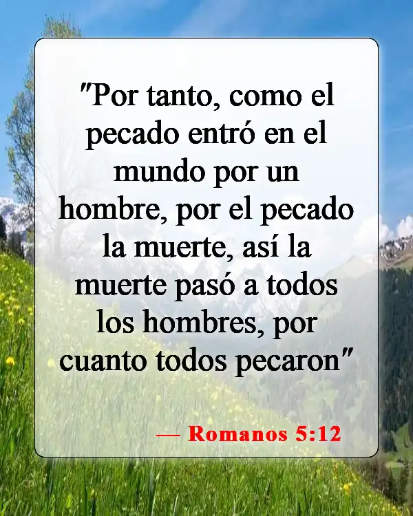 Versículos bíblicos sobre el hombre (Romanos 5:12)