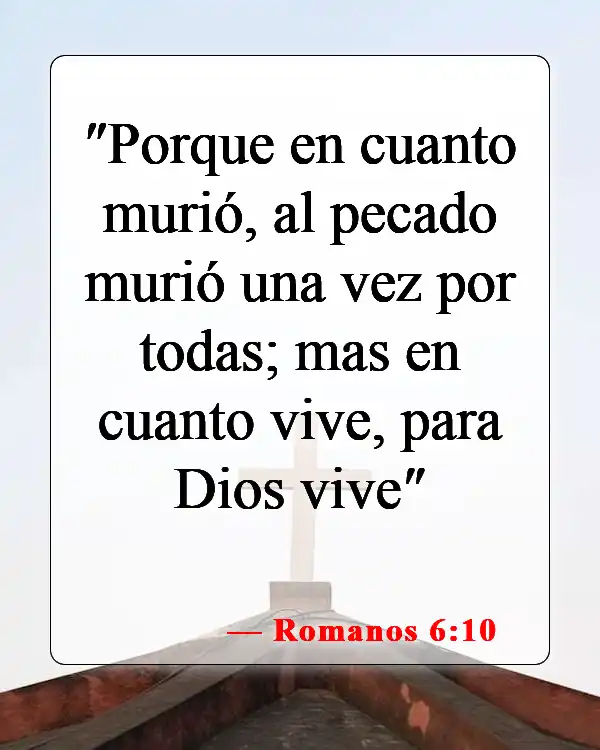 Versículos de la Biblia sobre los cuerpos glorificados (Romanos 6:10)