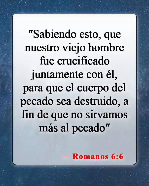 Versículos bíblicos sobre el bautismo de infantes (Romanos 6:6)