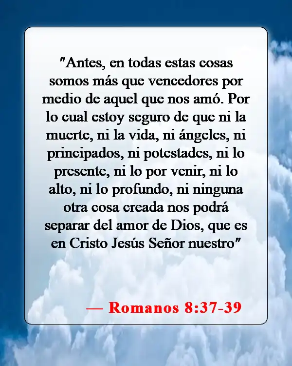 Versículos bíblicos sobre la opresión demoníaca (Romanos 8:37-39)
