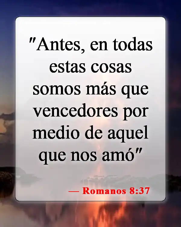 Versículos bíblicos sobre creer en uno mismo (Romanos 8:37)